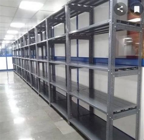 Mild Steel Powder Coated Slotted Angle Rack Mm Mtr At Rs Kg