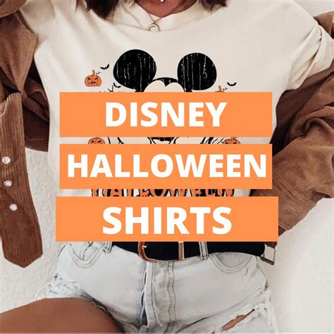 14 Disney Halloween Shirts Perfect For Halloween Time - That Disney Fam