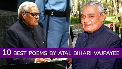 Atal Bihari Vajpayee as a Poet: Listen to 10 Best Poems by the Former Indian Prime Minister ...