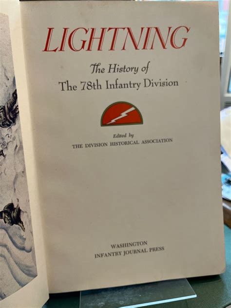 Lightning The History Of The 78th Infantry Division The Division