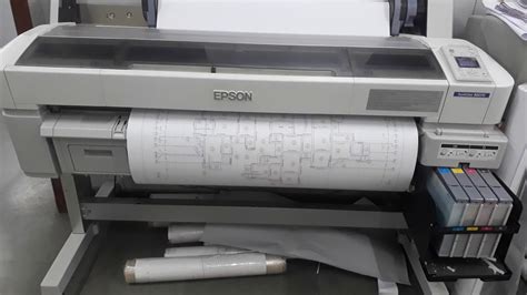 Epson Ink Tank Plotter Sc B6070 44 Inch Call 9460135130 Youtube