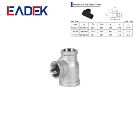 Buy Female Thread Casting Pipe Fitting Connector Stainless Steel