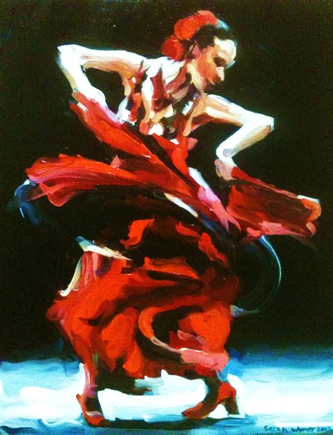 Salsa Dancer By Sarahwymer On Deviantart