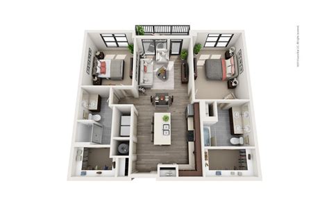 Midrise B11 Floor Plan | Cortland Vesta