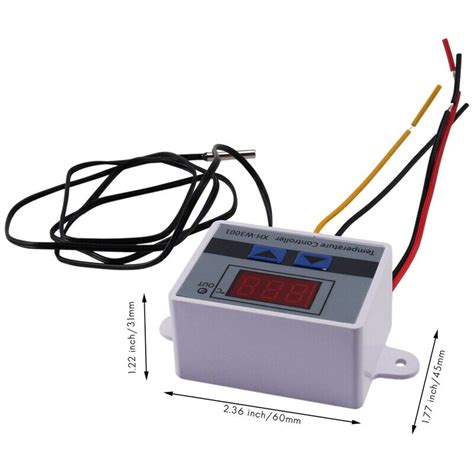 10A AC110 220V Digitaler LED Temperatur Regler XH W3001 für Inkubator