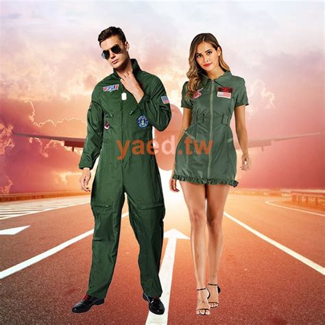 Ready Stock Halloween Costume For Adult Army Green American Military