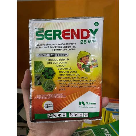 Jual HERBISIDA SERENDY 28 WP 25 GRAM Shopee Indonesia