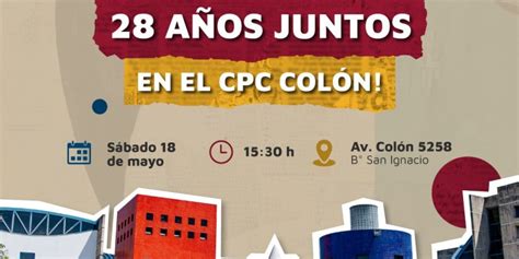 El Cpc Col N Cumple A Os Y Lo Celebra Junto A Los Vecinos Y Vecinas