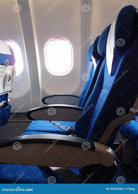 Airplane Seat And Window Royalty Free Stock Photo Image 35432365