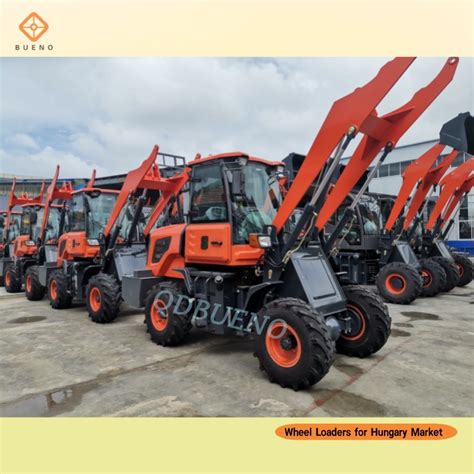 Chinese Bueno Brand Loaders 2ton Mini Telescopic Wheel Loader China