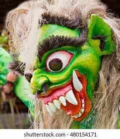 Bali Indonesia March Balinese Statue Stock Photo