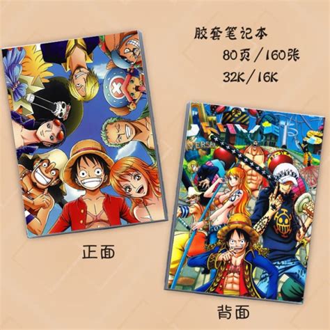 One Piece Notebooks One Piece Crew Characters Anime Notebook For