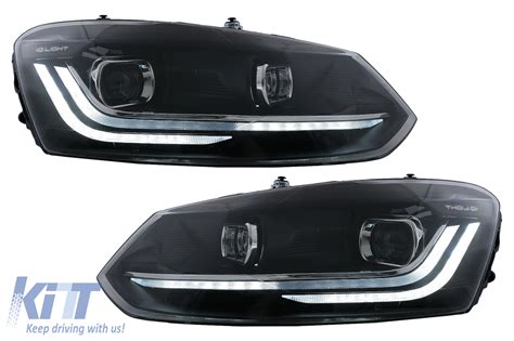 Led Headlights Suitable For Vw Polo Mk R C Dynamic