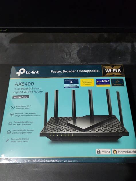 TP-Link Archer AX5400 unopened, Computers & Tech, Parts & Accessories ...