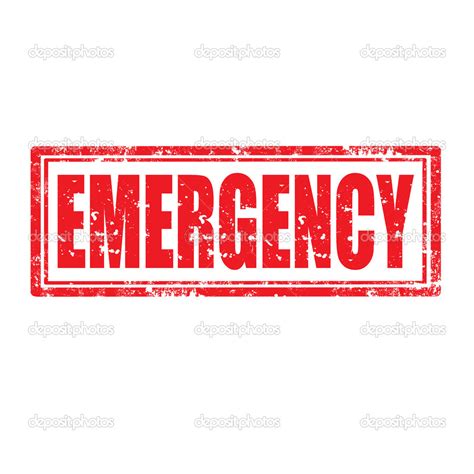 Emergency-stamp — Stock Vector © carmen_dorin #33722229