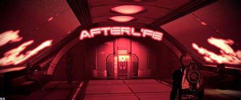 A nightclub called Afterlife where did see this before? (Mass effect 2 ...