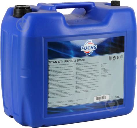 ᐉ Моторное масло Fuchs TITAN GT1 PRO C3 5W-30 20 л (TITAN GT1 PRO C3 ...