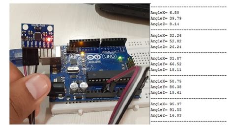 Measure Tilt Angle Using Mpu Gyro Accelerometer Arduino