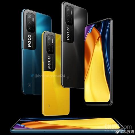 POCO M3 Pro 5G渲染图曝光 将于5月19日在海外推出-科技频道-和讯网