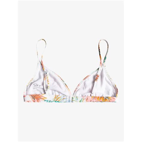 Roxy Value Line Ft Bikini Top White Dressinn
