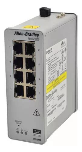 Switch Stratix 2500 1783 Lms8 Allen Bradley Frete Grátis