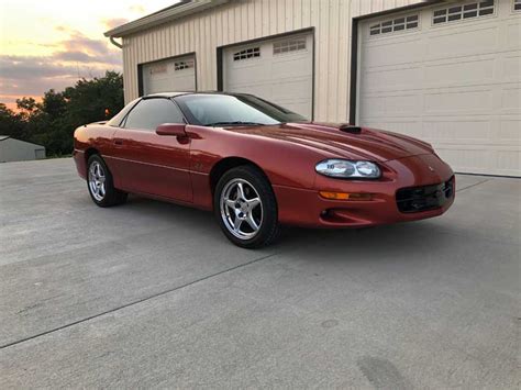 4th Gen Sunset Orange 2001 Chevrolet Camaro Ss Manual [sold] Camarocarplace