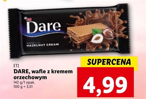 Archiwum Eti Dare Wafel Z Kremem O Smaku Orzech W Laskowych G