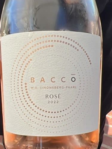 Bacco Estate Prelude Rosé Vivino Canada