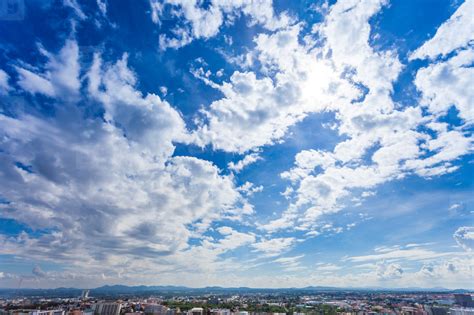 Beautiful blue sky stock photo (51556) - YouWorkForThem