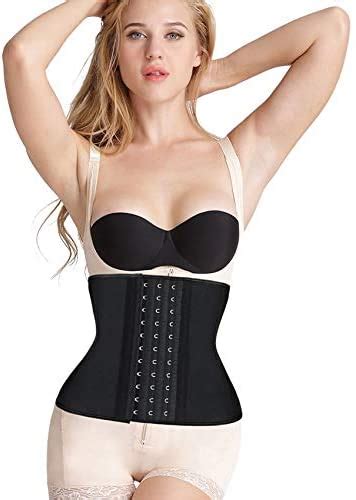 Waist Trainer Atbuty Short Torso Waist Trainers Cincher Corset Underbust Body Shaper Latex