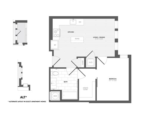 1 Bedroom Apartments Brookland DC | Monroe Street Market
