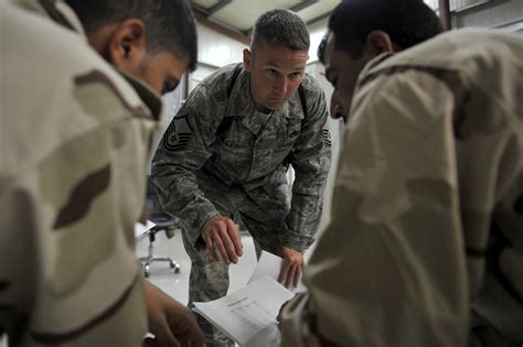 Kirtland Nco Helps Iraqi Airmen Learn English Kirtland Air Force Base