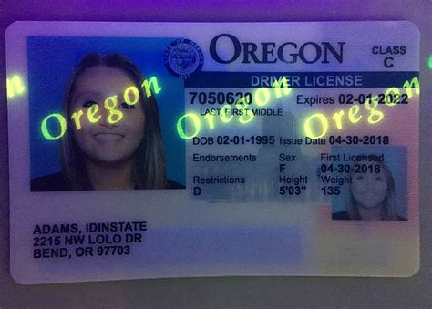 BEST FAKE ID FAKE ID OREGON STATE SCANNABLE OREGON FAKE ID