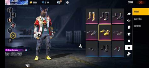 Rei Das Estrelas Combina O De Roupas E Skins Free Fire Mania