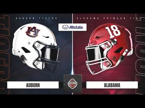 NCAA College Football 25 Auburn Tigers Vs Alabama Crimson Tide