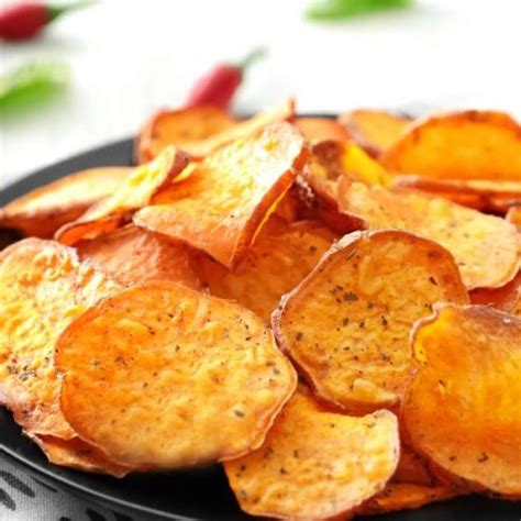 Chips De Batata Doce Na Airfryer O Que Tem Pra Comer