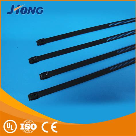 Plastic Full Sprayed Stainless Steel Cable Tie Ball Self Lock