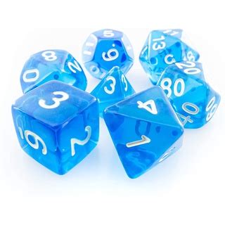 Kit De Dados Para Rpg Transl Cido Shopee Brasil