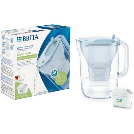 Brita Caraffe Caraffa Filtrante Style Eco Volume 2 4 L Filtro