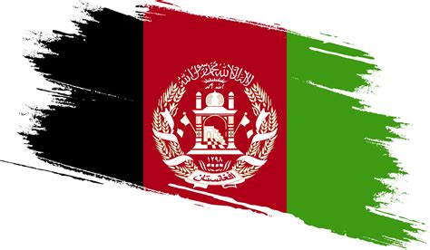 Afghanistan Flag With Grunge Texture 12025096 PNG