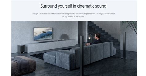 SONY HT-S700RF 5.1CH (100W) HOME CINEMA SYSTEM WITH BLUETOOTH SOUNDBAR ...