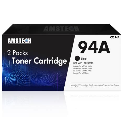 Amstech Compatible Toner Replacement For Hp 94a Cf294a For Hp Laserjet Pro Mfp M148fdw M148dw