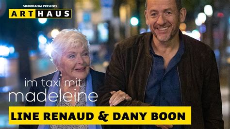 Hinter Den Kulissen Mit Line Renaud Und Dany Boon Im Taxi Mit