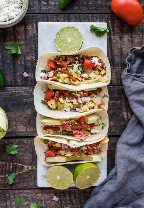 Chorizo And Egg Breakfast Tacos — Foraged Dish