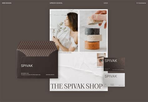 The Spivak shop | E-commerce redesign on Behance