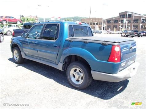 2002 True Blue Metallic Ford Explorer Sport Trac 4x4 83835993 Photo 6