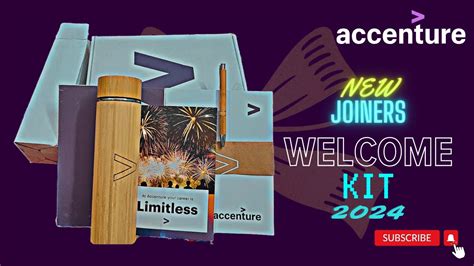 Unboxing ACCENTURE Welcome Kit Starting A Career At Accenture As An