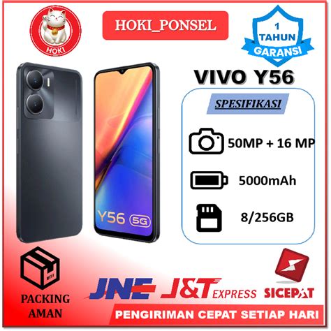 Jual Smartphone Tipe VIVO Y56 RAM 8 256GB GARANSI 1 TAHUN FULLSET