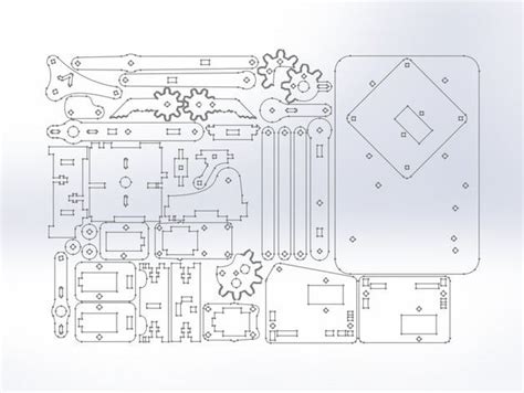 27 Robotic Arm Cad Drawings 2d Leannsimeon