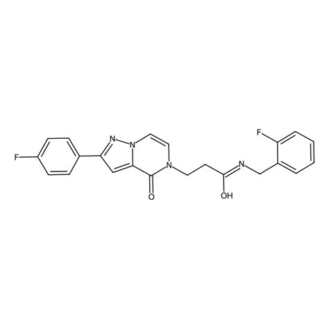 Buy N 2 Fluorobenzyl 3 2 4 Fluorophenyl 4 Oxopyrazolo 1 5 A